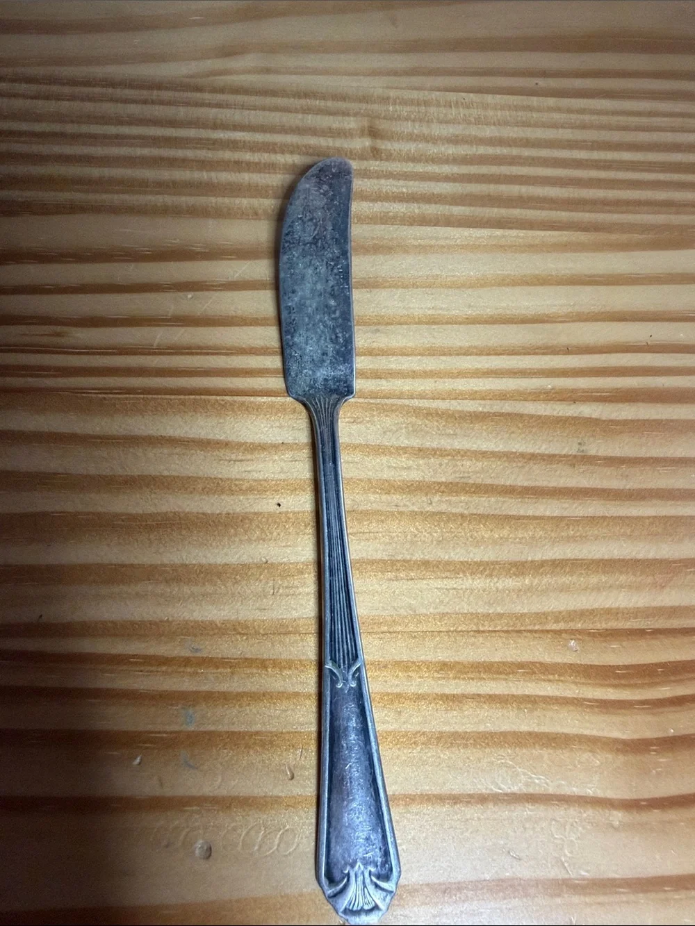 Vintage Wm. Rogers Mfg. Co. Silverplate Butter Knife Spreader Pattern 1150